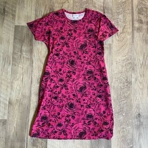 🌺LulaRoe Pink Floral Dress🌺